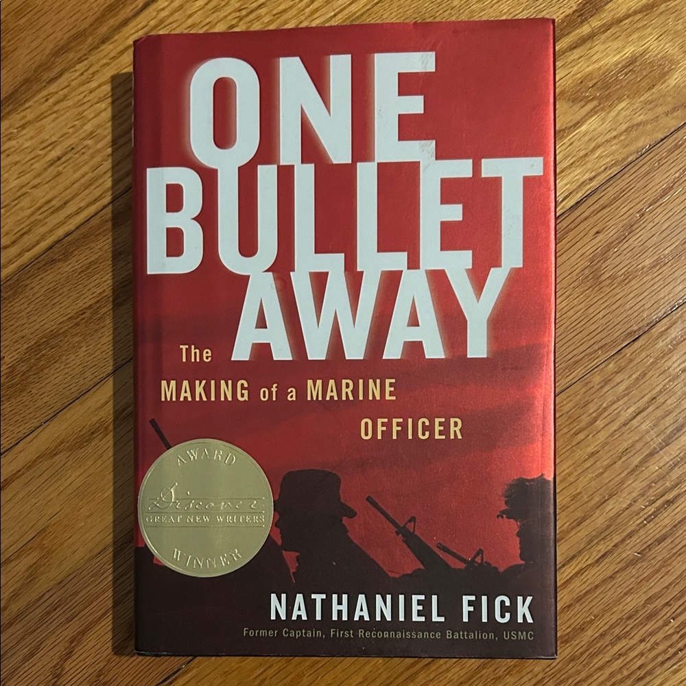 One Bullet Away Book